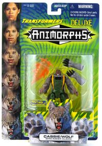 Transformers cassie wolf on card front