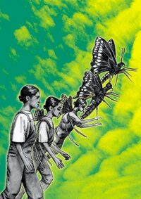 The artist David Mattingly's original sketch of the cover