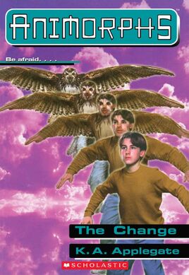 Animorphs 13 the change ebook cover