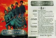 Ax promotional trading card given out when The Andalite's Gift was released.