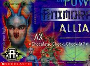 Animorphs alliance poster ax close up