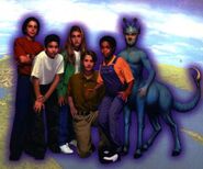 All 6 animorphs from planner and mm3 cover