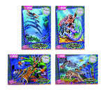 4228 B Animorphs All Four Jigsaw Puzzles Catalog Promo Image