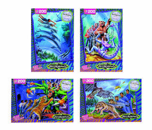 4228 B Animorphs All Four Jigsaw Puzzles Catalog Promo Image