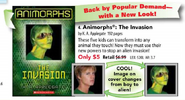 The Invasion advertised in the May 2011 Scholastic Arrow book order form flyer.