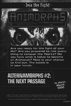 Alternamorphs 2 next passage ad from inside book 39.jpg