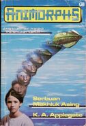 The Invasion in Indonesian. The title translates to "The Invasion of Aliens" and the title, author, and logo background are in yellow.