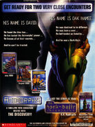 Ad for the David Trilogy and The Hork-Bajir Chronicles, September 1998