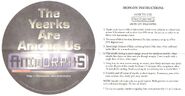 (#5) Iron-on Transfer that says 'The Yeerks Are Among Us'