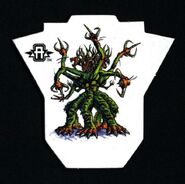 Visser Three game piece featuring him in his unnamed eight-headed morph, from The Invasion Game