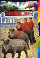 Animorphs 16 the warning french cover