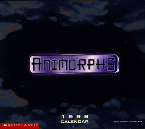 Animorphs 1999 calendar cover