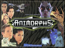 Animorphs customizable card game Set one Cassie Jake box front