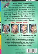 Animorphs 46 the deception french back cover