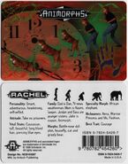 Rachel's Antioch ID card featuring her cat morph