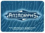 Animorphs the invasion game morph card back