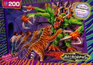 Animorphs puzzle jake tiger fighting visser three eight headed creature