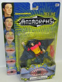 Transformers jake stingray on card english front