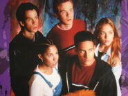 A promotional image featuring Jake, Rachel, Tobias, Marco and Cassie