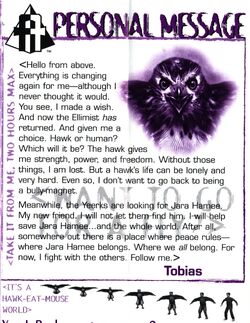 Animorphs Alliance Flash Issue 5 Personal message Tobias.jpg