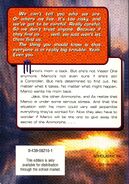 Animorphs 30 the reunion back cover scholastic edition