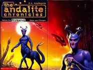 Andalite chronicles front and inside cover folded out