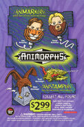 Animorphs Pizza Hut toys table tent