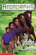 Animorphs 14 the unknown UK cover