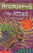 Animorphs 26 the attack UK cover