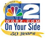 WGRZ Channel 2 - 50th Anniversary logo from 2004