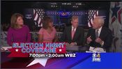 WBZ News - Campaign 2016: Election Night Coverage - Tonight promo for November 8, 2016