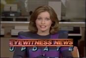 KYW Channel 3 Eyewitness News Update bumper from Saturday Night, September 21, 1985