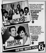 WPVI Channel 6 - ABC Saturday Line-Up - Tonight promo for September 22, 1984