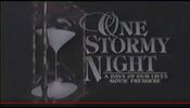 One Stormy Night opening titles from January 10, 1992