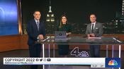 WNBC News 4 New York 11PM Weekend close from January 22, 2022