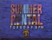 WNYW Fox 5 - Summer Rental - Tuesday promo for February 18, 1992