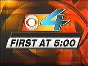 WFOR CBS4 News First At 5PM Weeknight - Today promo from Mid-Spring 1999