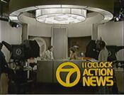 WXYZ The 11PM Channel 7 Action News Weekend open from December 28, 1980