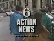 WPVI Channel 6 Action News 6PM Weeknight close from December 4, 1991