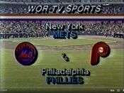 WOR-TV Sports: New York Mets Baseball open from April 5, 1983