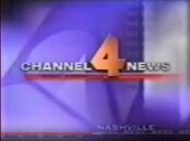 WSMV Channel 4 News open from Mid-September 2000