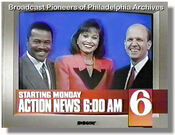 WPVI Channel 6 Action News Mornings Weekday - Monica Malpass, Rick Williams And Dave Frankel - Starting Monday promo for March 30, 1992