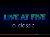 WNBC News 4 Live At 5PM - A Classic - Weekdays promo from Fall 1985