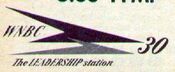WNBC Channel 30 - The Leadership Station logo from 1959