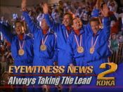 KDKA TV2 Eyewitness News - The Sports Team promo from 1993