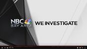 KNTV NBC Bay Area News - We Investigate promo from late Summer 2016