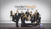 ABC Network - Modern Family - Wednesday promo w/WABC-TV New York id bug for January 7, 2015