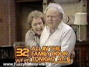 WFLD Channel 32 - All In The Family Hour - Tonight promo from 1980