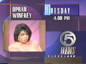 WEWS-TV5 - Oprah Winfrey Show promo from Fall 1990