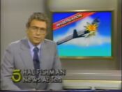 KTLA Channel 5 News 10PM Weeknight on-air screen bug from September 1, 1986